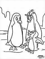 Adelie Penguin Coloring Page  ColoringBay sketch template