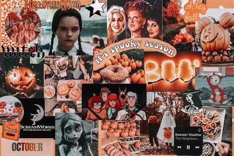 Collage Halloween Computer Wallpapers - Wallpaper Cave