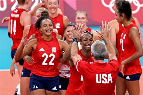 The US Women's Volleyball Team Wins Their First Olympic Gold | POPSUGAR ...