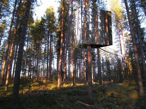 The Mirrorcube Treehotel in Sweden » TwistedSifter