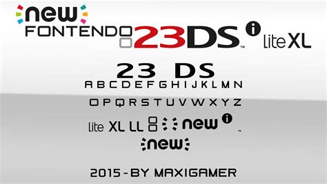 [FONT] New Fontendo 23DSi Lite XL (DOWNLOAD .ZIP) by MaxiGamer on DeviantArt