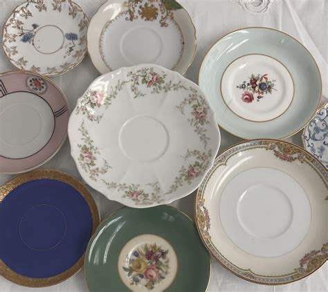 Assorted Saucers - The Vintage Vault