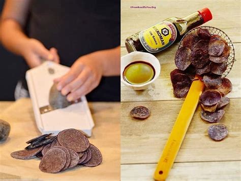 Homemade Purple Potato Chips - Easy and Delish