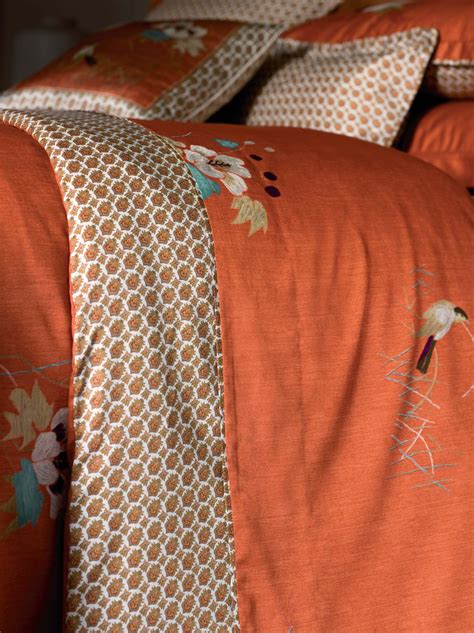 Kacho-Ga Bed Linens by #YvesDelorme. http://www.yvesdelorme.com/p/b/kachoga-bed.html Yves ...