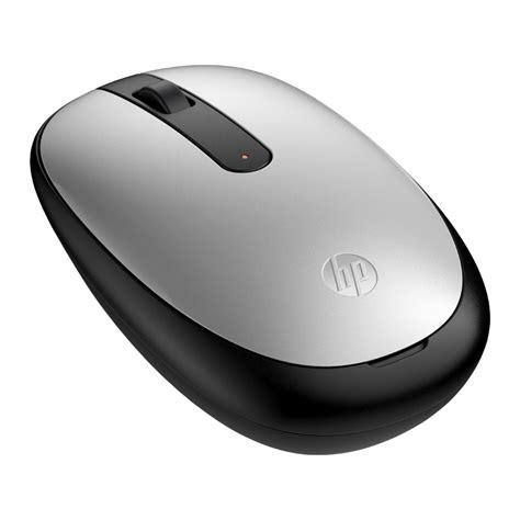 HP 240 Pike Silver Bluetooth Mouse With 1600 DPI Red Optical Tracking, Compatible With Windows ...