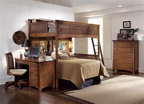 Adult Loft Bed with Desks: A Solution to Optimize the Space – HomesFeed