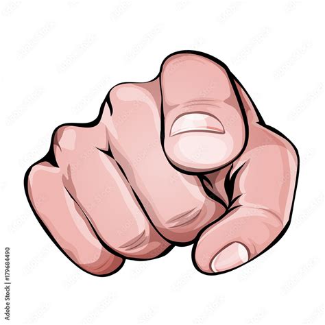 We Want You Pointing Finger Icon Stock Vector | Adobe Stock