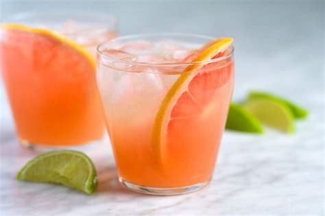 Sparkling Grapefruit Mocktail