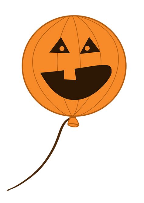Halloween Balloon Party, Halloween Balloons s, orange, balloon png - Clip Art Library