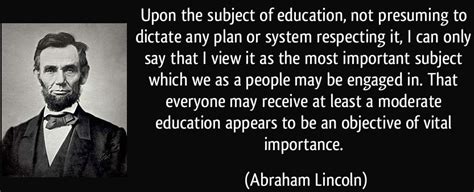 Quotes On Education From Abraham Lincoln | Wallpaper Image Photo