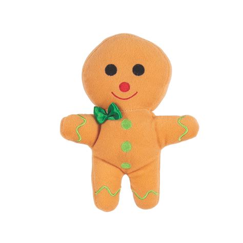 8" Plush Gingerbread Boy - Toys - 1 Piece - Walmart.com