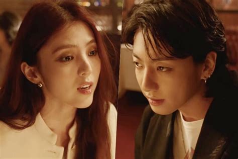 Watch: BTS’s Jungkook And Han So Hee Are A Fighting Couple In New MV Teaser For “Seven ...