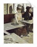 Dans un café, dit aussi l'Absinthe (In a Café, also called Absinthe) posters & prints by Edgar Degas