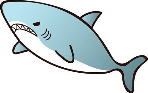 cute shark - Clip Art Library