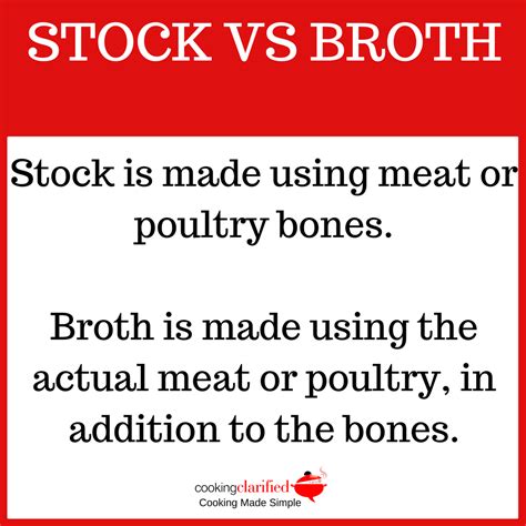 Stock vs Broth – Cooking Clarified