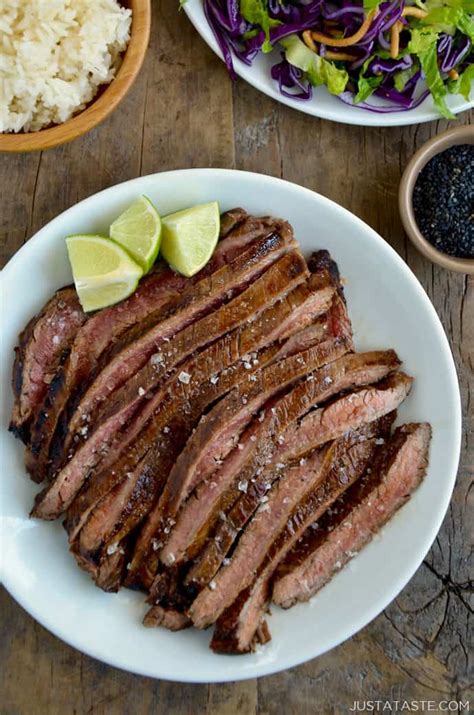 The Ultimate Flank Steak Marinade - Just a Taste