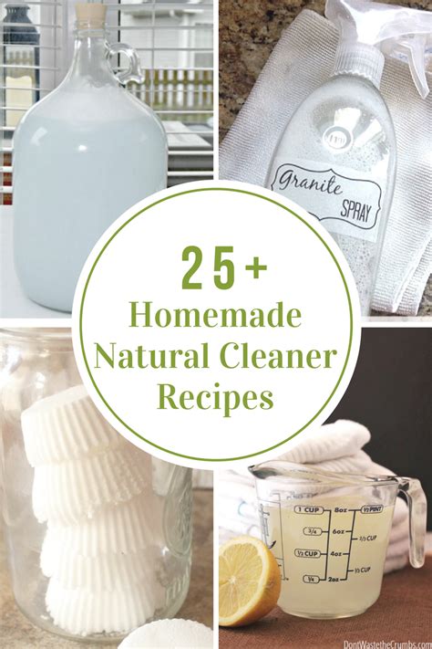 Homemade Natural Cleaner Recipes - The Idea Room
