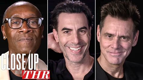 Comedy Actors Roundtable: Sacha Baron Cohen, Jim Carrey, Don Cheadle & More | Close Up - YouTube