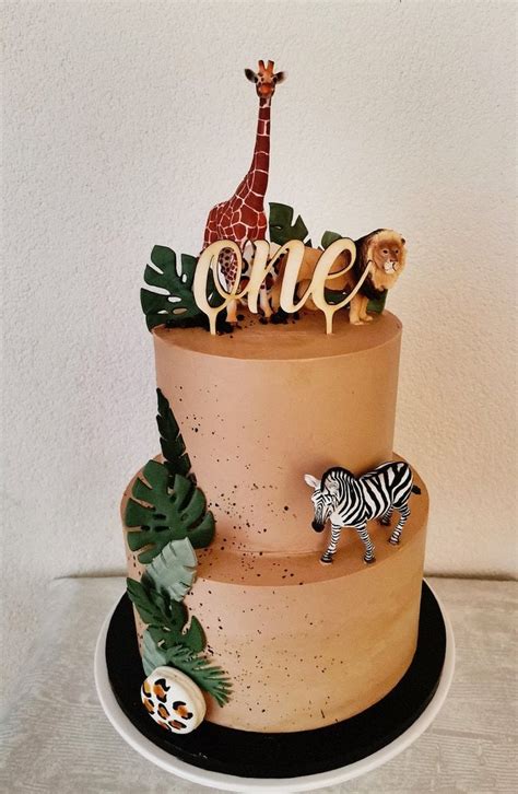 Jungle Theme Cake Baby Shower - boardwalkstory