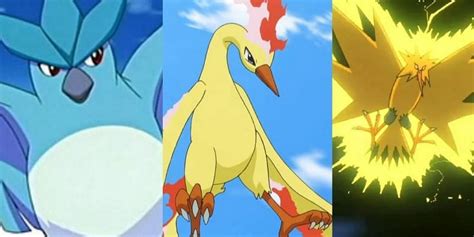 Ranking the 3 Legendary Bird Pokemon from Kanto