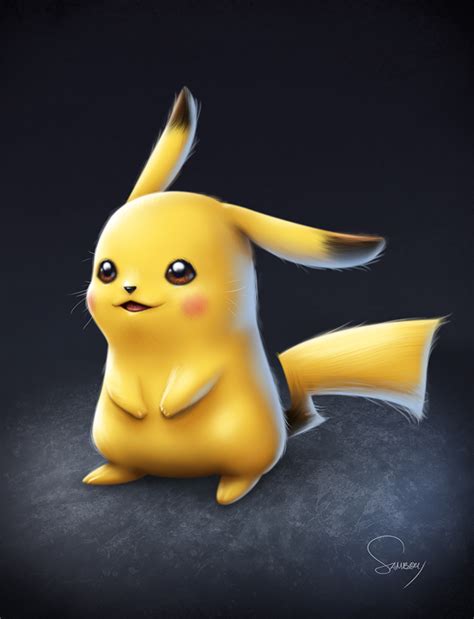 Pokemon- Pikachu by SamDelaTorre on DeviantArt