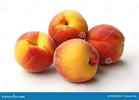 Fresh Peach Solid Color Background Image Generative AI Stock Illustration - Illustration of ...