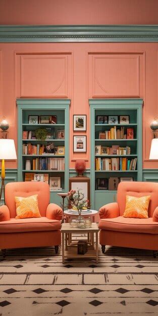 Premium Photo | Glamorous living room in pastel colors