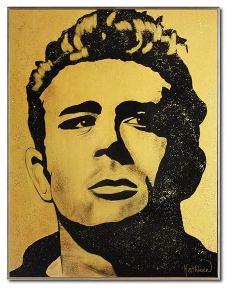James DEAN Art Painting Wall Art Gifts Home Decor Arts | Etsy | Large ...