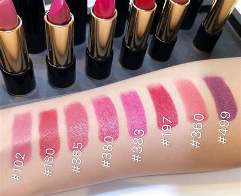 Lancome Wannabe Lipstick Swatch : Monica Hein ~ Beauty Diary : Lancôme L' Absolu Rouge ...