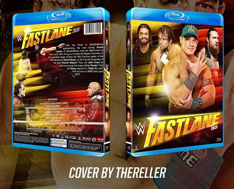 WWE Fast Lane 2015 Custom BluRay Cover by TheReller on DeviantArt