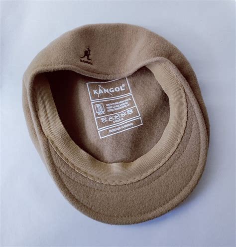 Kangol 504 Wool Fitted Cap Beanie Hat Size Large Camel | eBay