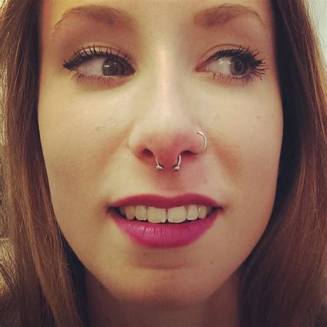 Nose Piercing And Septum Together | Best Piercing Ideas