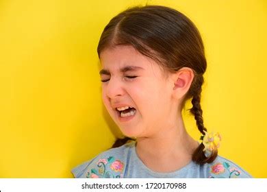 Sad Little Girl Crying Stock Photo 1720170988 | Shutterstock