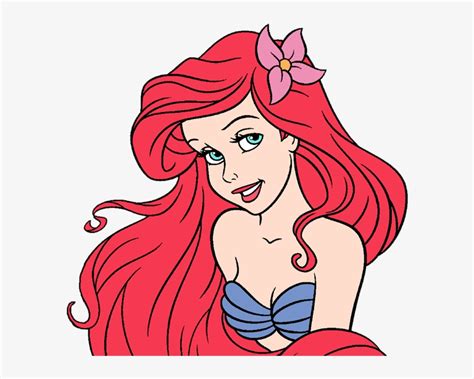 Pin By Kailie Butler On Ariel - Flower In Ariel's Hair - Free ...