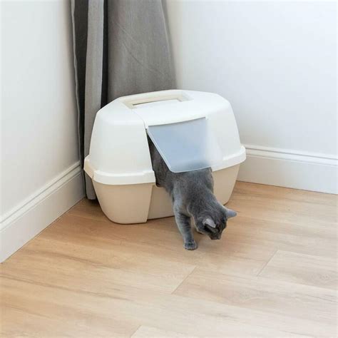 Cat Litter Box Large Hooded High Sides Lids