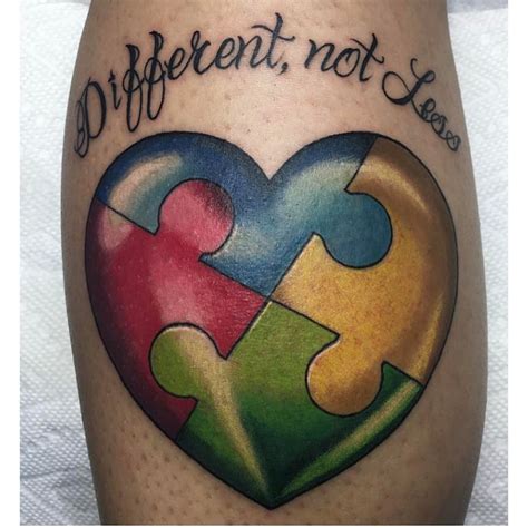 60+ Wonderful Autism Tattoo Ideas - Showing Awareness and Honor