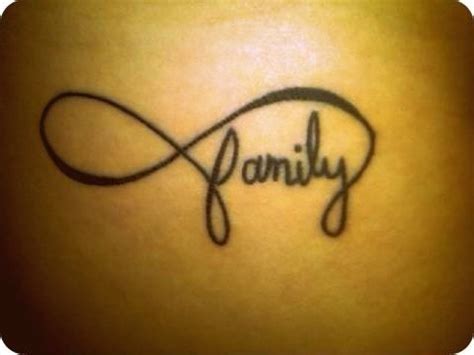 Love..Family Forever Tattoo. Infinity sign tattoos | Tattoos | Pinterest | Infinity symbol ...