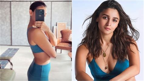 Alia Bhatt shows off toned body and post-workout glow in new fitness motivation pic | Health ...