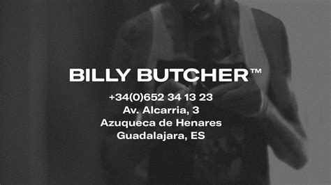 Billy Butcher™ Tattoo — Carlos Llorente also known as Blastto