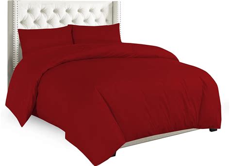Sapphire Collection Plain Duvet Cover With Pillow Cases Non Iron Percale Quilt Cover Bedding ...