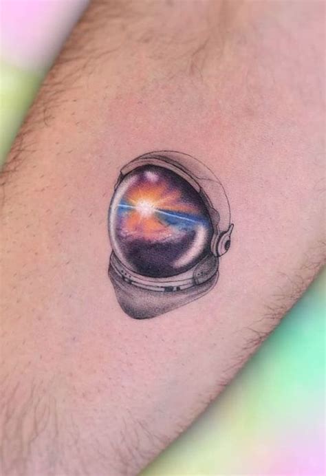 Top 151 + Astronaut helmet reflection tattoo - Spcminer.com