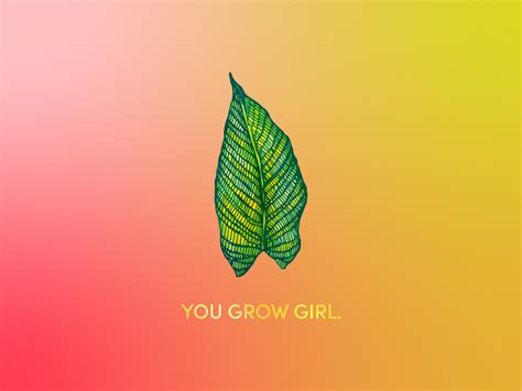 You Grow Girl by Yuna Oh on Dribbble