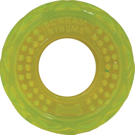 Scream Xtreme Treat Tyre Loud Green – B+T Pets