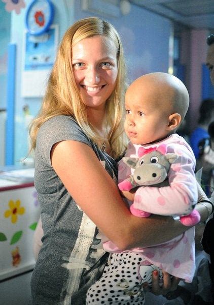 Petra Kvitova visited ill childrens in polish hospital | Tennis Forum