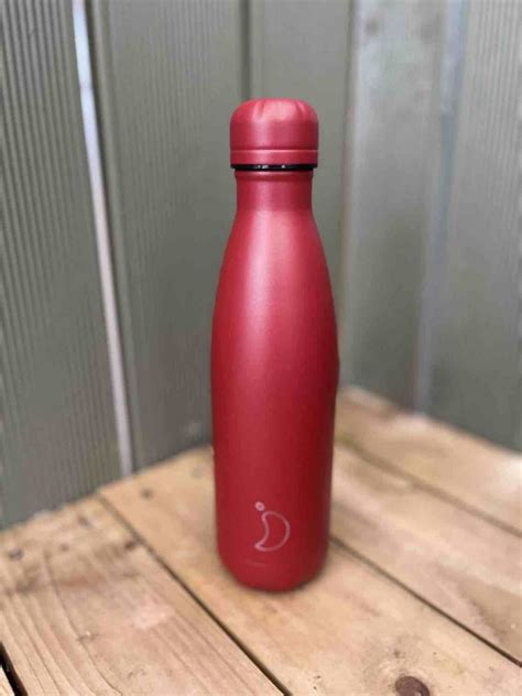 Chilly's Bottle 500ml - All Matte Red - Railway Cottage