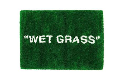 Virgil Abloh x Ikea "WET GRASS" carpet | Ikea rug, Grass rug, Ikea