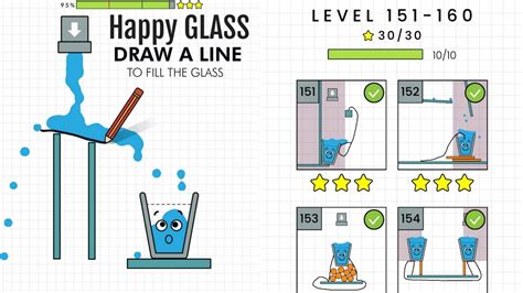 Happy Glass Level 151 to 160 - YouTube