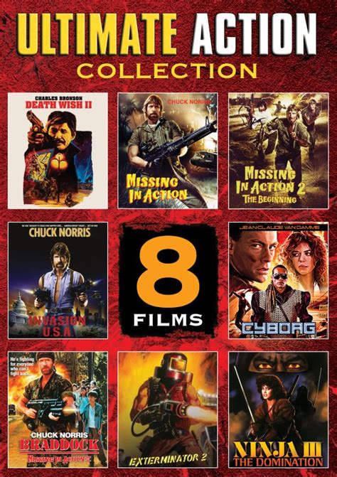 Ultimate Action Collection: 8 Films [DVD] - Best Buy