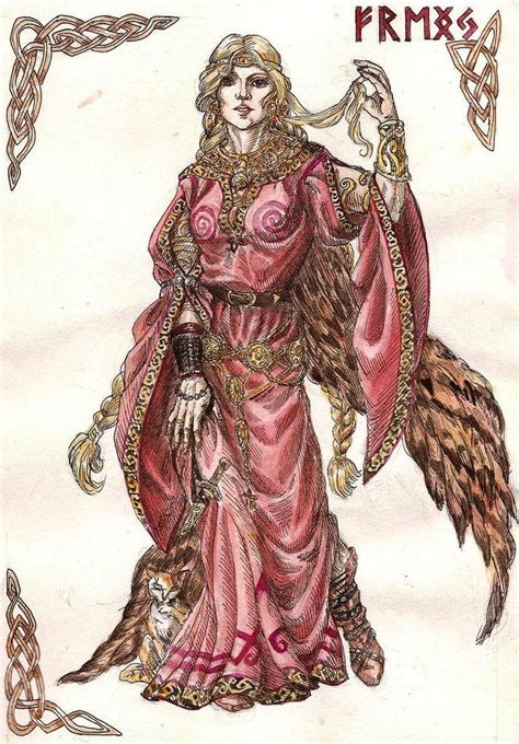 Illustration de freya n°10 | Freya goddess, Norse goddess, Norse pagan