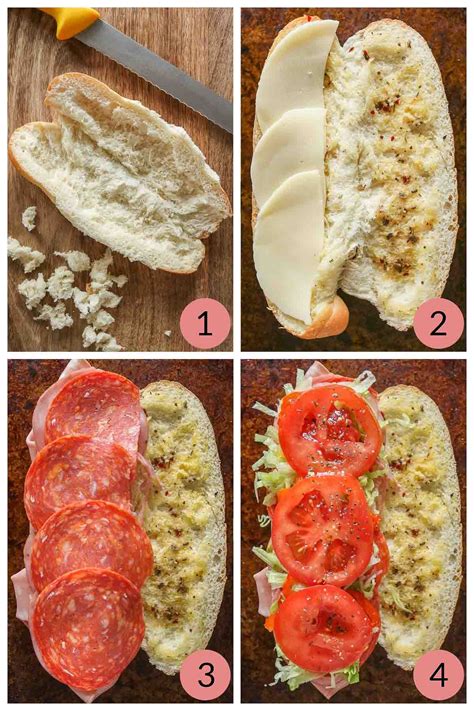 Italian Cold Cut Sub Sandwich | Girl Heart Food®